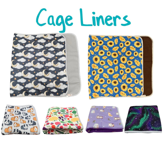 Washable Fleece Small Animal Cage Liner