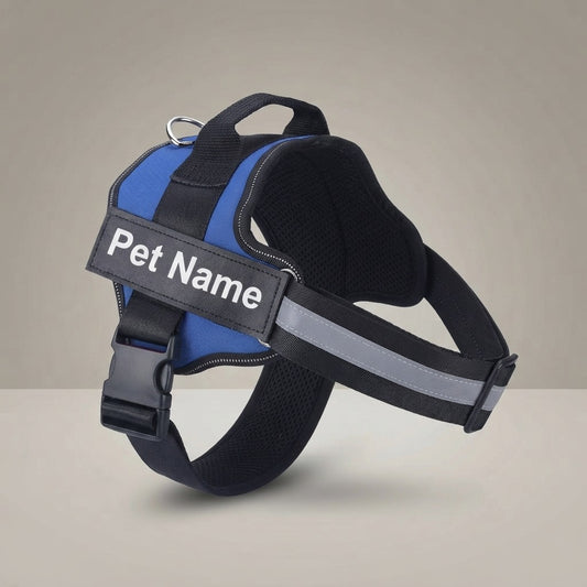 Reflective Breathable Adjustable Dog Harness